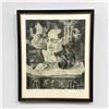 Image 1 : Hank Virgona (American, 1929-2019), Confessions at the Bench, Framed Print