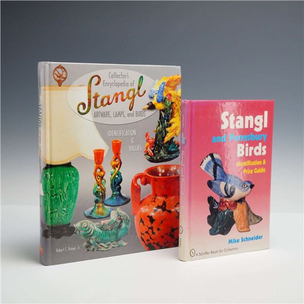 Runge, Robert C. Jr. and Mike Schneider. Two Volumes: Stangl Artware, Lamps, and Birds and Stangl an