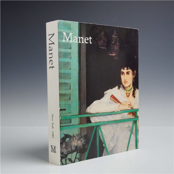 Softcover Book On Manet Exhibition: 1832-1883