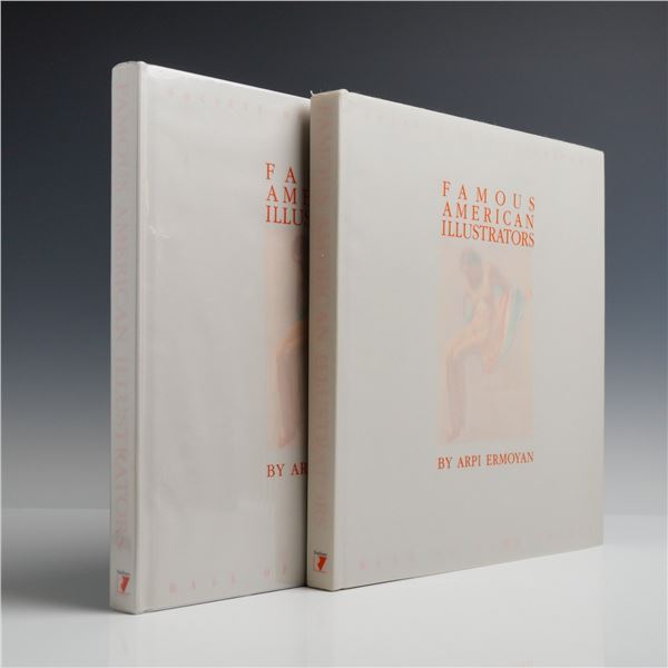Two Arpi Ermoyan HardcoverBooks, Famous American Illustrators. Rotovision, 1997