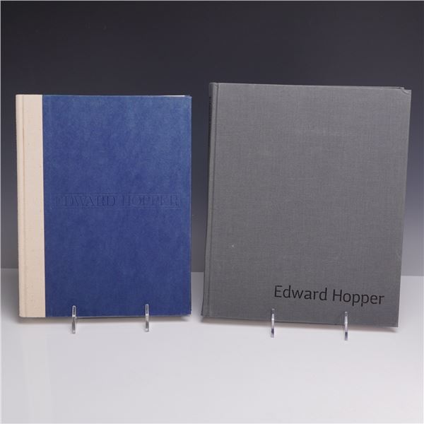 Two Edward Hopper Hardcover Books. Norton Whitney and Wagstaff Publishing, 1979-2004.