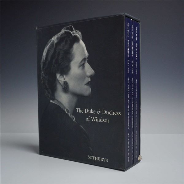 2pc The Duke & Duchess of Windsor. Sotheby's, 1997 Hardcover