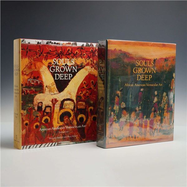 2pc Souls Grown Deep: African American Vernacular Art. Tinwood Books, 2000-2001. Two Volumes, First 