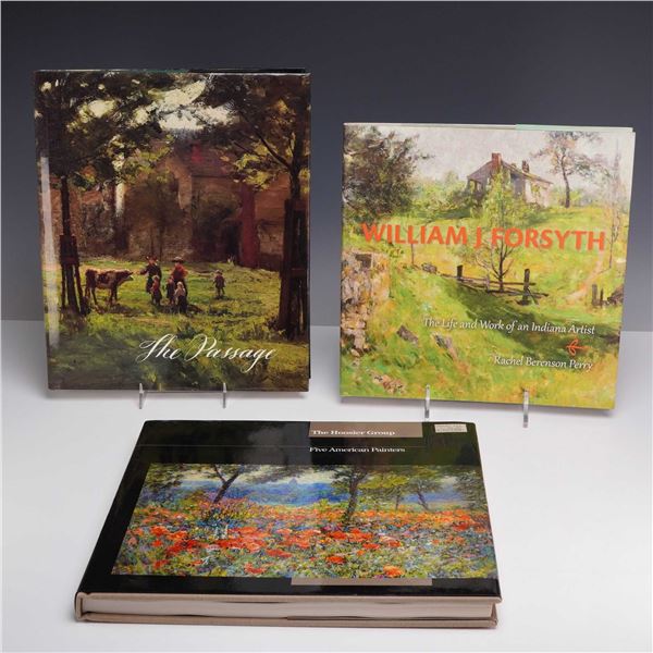 3pc American Art Reference Books