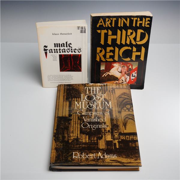 3pc Books on Fascism and Art