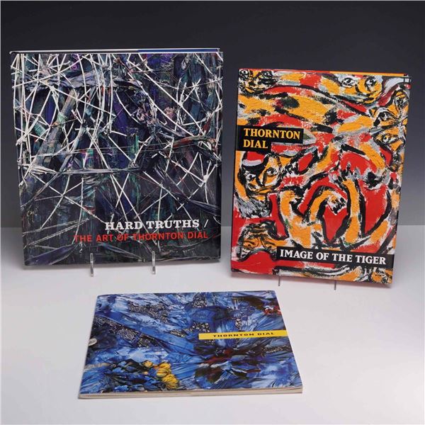 3pc Thornton Dial Art Appreciation Books