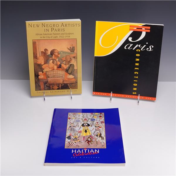 3pc Volumes: African-American and Caribbean Art and French Connections