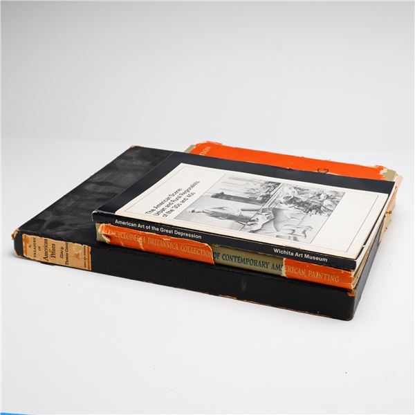 4pc American Art Books and Exhibition Catalogs