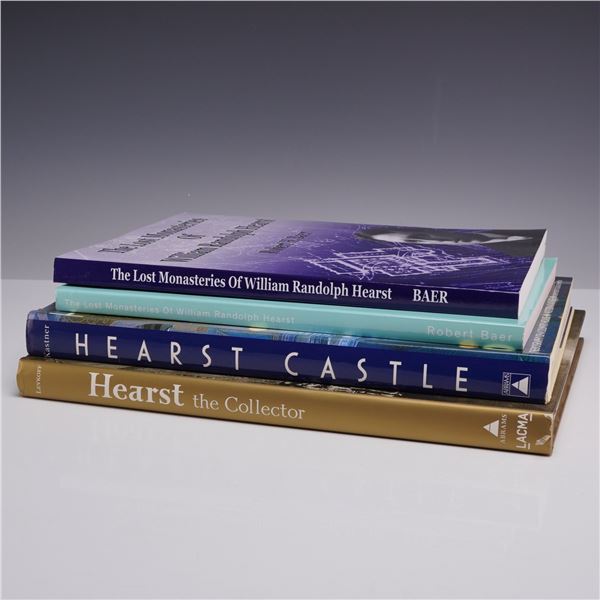 4pc Collection of Books on the Life and Estate of William Randolph Hearst