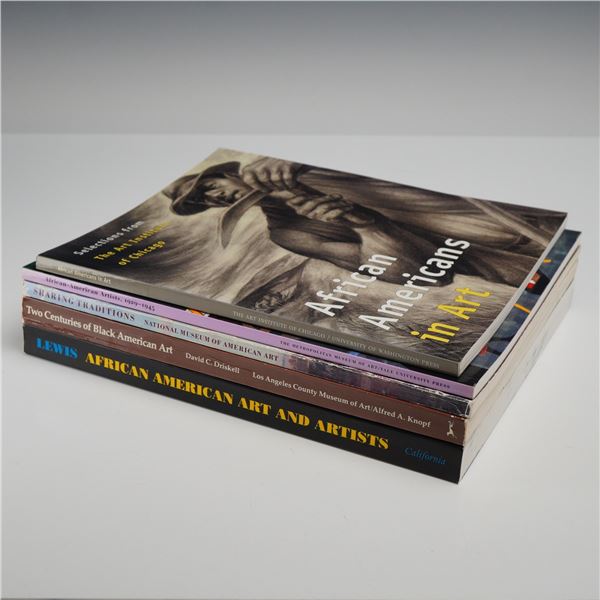 A Collection of 5 African American Art and Artists Books and Exhibition Catalogs