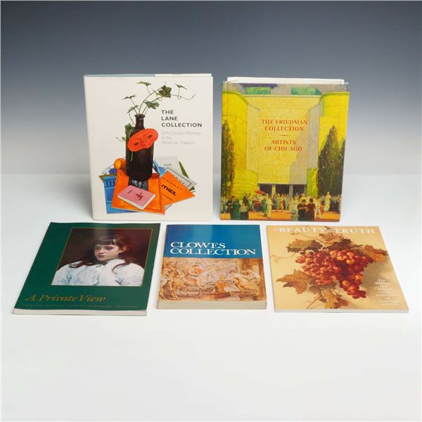A Collection of 5 Art Books and Exhibition Catalogs on American Art. Various Publishers, 1983-2002