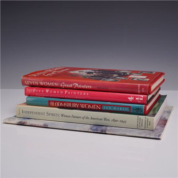 5 Books & Exhibition Catalogs on Women Painters & Artists