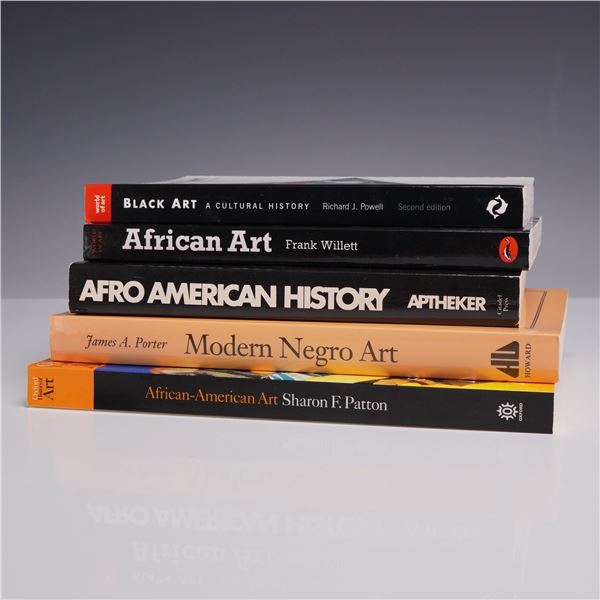 5pc African American Art and History Books. Various Publishers.
