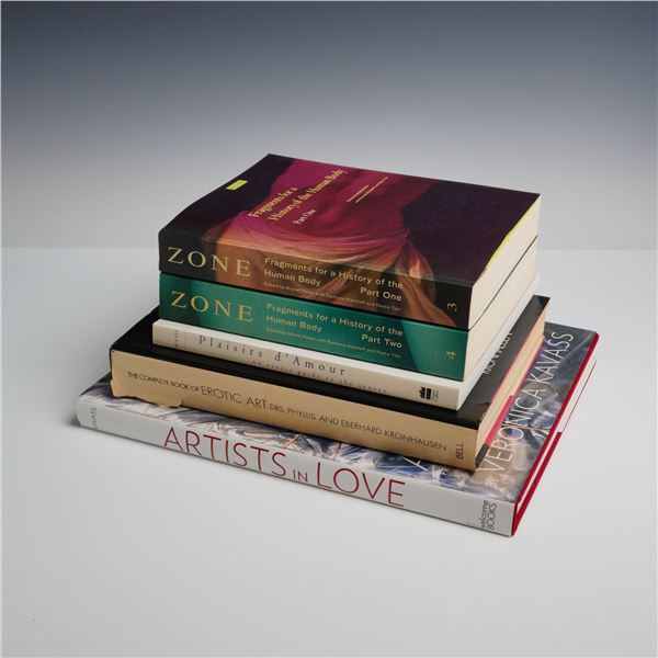5pc Romantic and Erotic Theme Books