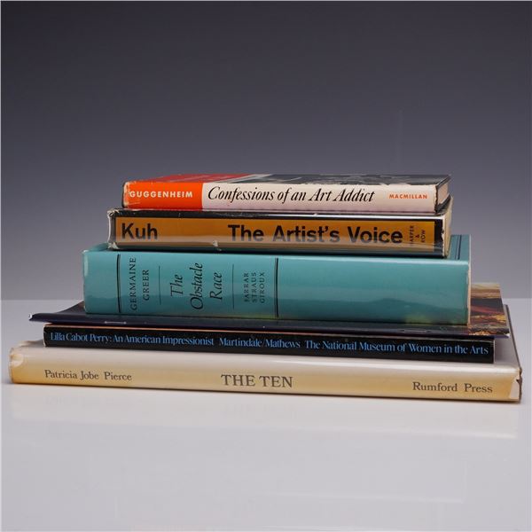 Lot of 6 Women Author Books and Exhibition Catalogs