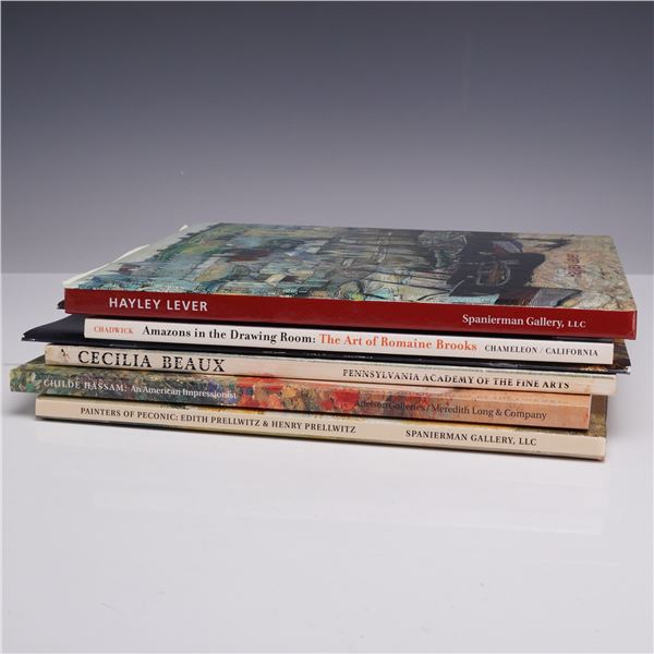 A Lot of 7 Art Books and Catalogs on Women Artists and American Impressionism