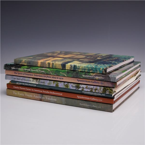 8pc Collection of American Art Exhibition Catalogs and Monographs