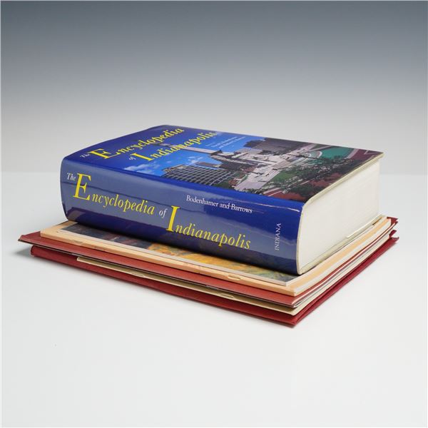 A Collection of 9 Art Books and Trade Paperbacks Including Bodenhamer and Barrows. The Encyclopedia 