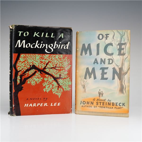 Lee, Harper. To Kill a Mockingbird and Steinbeck, John. Of Mice and Men