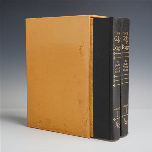 2pc Frazer, Sir James George. The Golden Bough Hardcovers