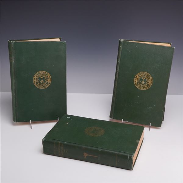 Lot of 3 Volumes. Smithsonian Institution. Annual Report of the Board of Regents. Government Printin
