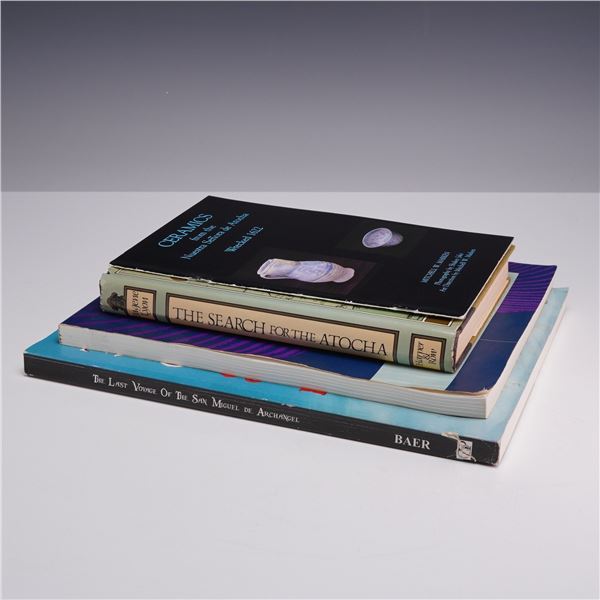 A Collection of 4 Books on Shipwrecks and Maritime Archaeology Including The Search for the Atocha. 