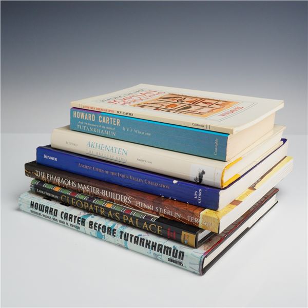 7pc  Books on Ancient Egypt and Indus Valley Archaeology
