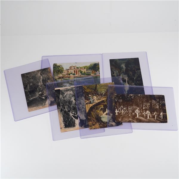 6pc Vintage Postcards featuring France and Poland