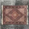 Image 1 : Large Fringed Persian Tabriz Mahi Hand Knotted Wool Rug