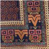 Image 3 : Afghan Geometric Gul Design Wool Rug