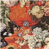 Image 3 : Large Jacquard Woven Floral Tapestry Wall Hanging with Metal Rod