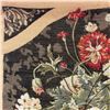 Image 5 : Large Jacquard Woven Floral Tapestry Wall Hanging with Metal Rod