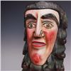 Image 2 : Mexican Guerrero Hand-Carved and Polychrome Wood Folk Art Dance Mask