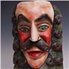 Image 2 : Mexican Polychrome Carved Wood Folk Art Mask