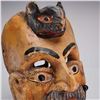 Image 2 : Mexican Polychrome Hand-Carved Wood Conquistador Dance Mask