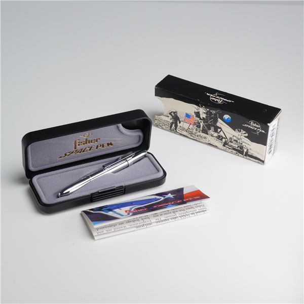 Fisher 400CL Chrome Bullet Space Pen with Original Case