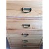 Image 2 : WOOD 5-DRAWER CHEST AND FOLDING TABLE