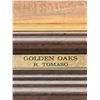Image 2 : FRAMED LANDSCAPE ART PRINT "GOLDEN OAKS" BY RICO TAMASO