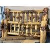 Image 1 : Exceptional King Size Burl Wood Log Bed