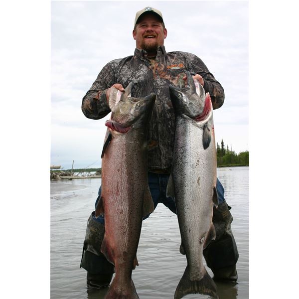Fishing trip with McDougall Lodge located in Lake Creek, Alaska