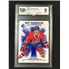 Image 1 : 2021 SP ROOKIE AUTHENTICS COLE CAULFIED ROOKIE CARD - TGA GRADE 9