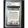 Image 2 : 2005 IN THE GAME SYDNEY CROSBY PRE ROOKIE CARD - LSA GRADE 10