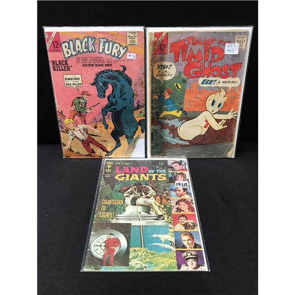LOT OF 3 MIXED TITLE COMICS - VARIOUS PUBLISHERS