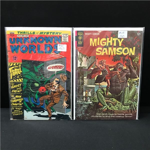 LOT OF 2 COMICS FROM 1967 - GOLD KEY & ACG