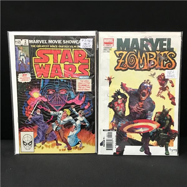 LOT OF 2 #2 MARVEL COMICS - STAR TREK & MARVEL ZOMBIES