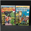 Image 1 : LOT OF 2 UNKNOWN WORLDS COMICS #34 & #40 (1964/5) - ACG