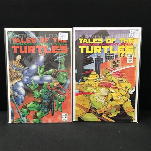 LOT OF 2 TALES OF THE TEENAGE MUTANT NINJA TURTLES COMICS #2-3 (1987) - EASTMAN AND LAIRD