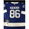 Image 1 : NIKITA KUCHEROV SIGNED TAMPA BAY LIGHTENING CUSTOM JERSEY - ELITE SPORTS COA