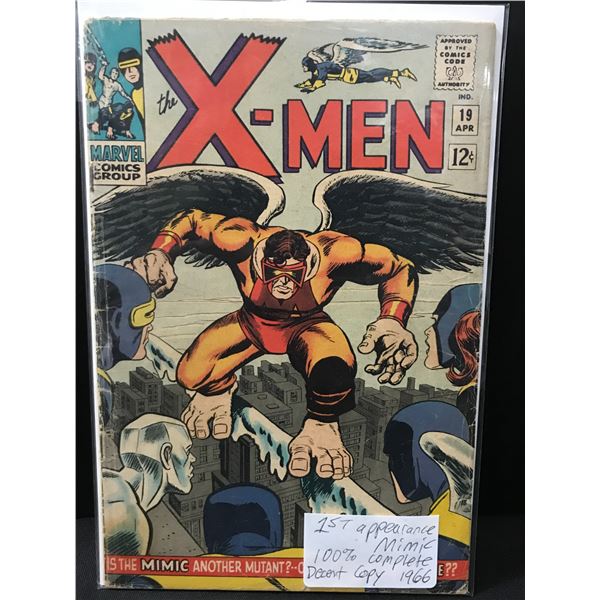 X-MEN #19 1ST APP MIMIC (1966) - MARVEL COMICS