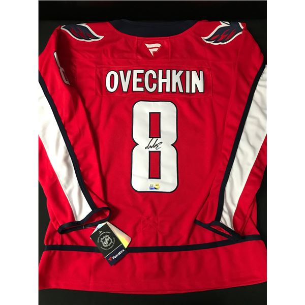 ALEXANDER OVECHKIN SIGNED WASHINGTON CAPITALS CUSTOM JERSEY - ELITE SPORTS COA
